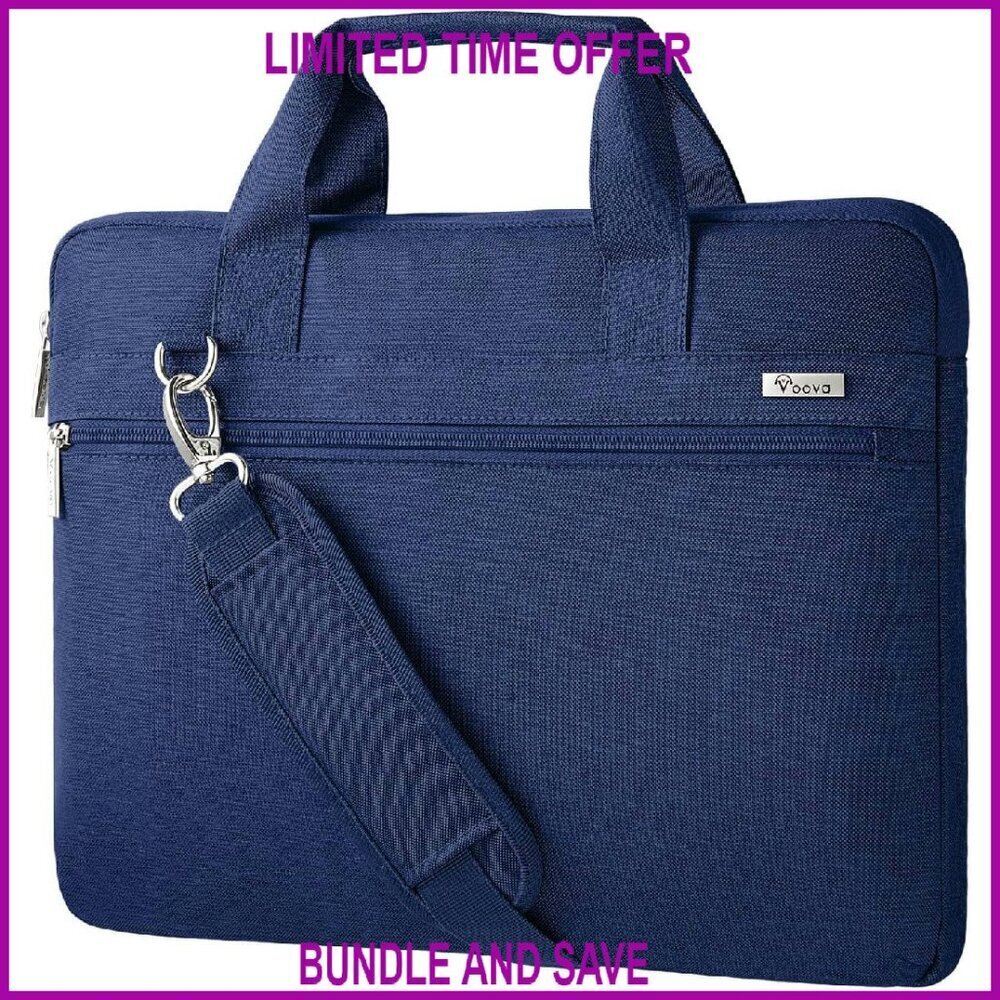 17.3 Inch Waterproof Laptop Bag with Shoulder Strap, Multiple Pockets